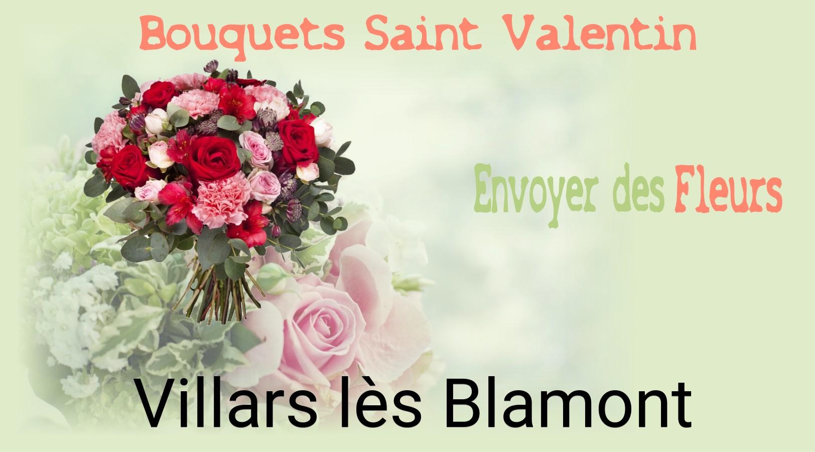 Roses de Saint-Valentin livrées à Villars-lès-Blamont